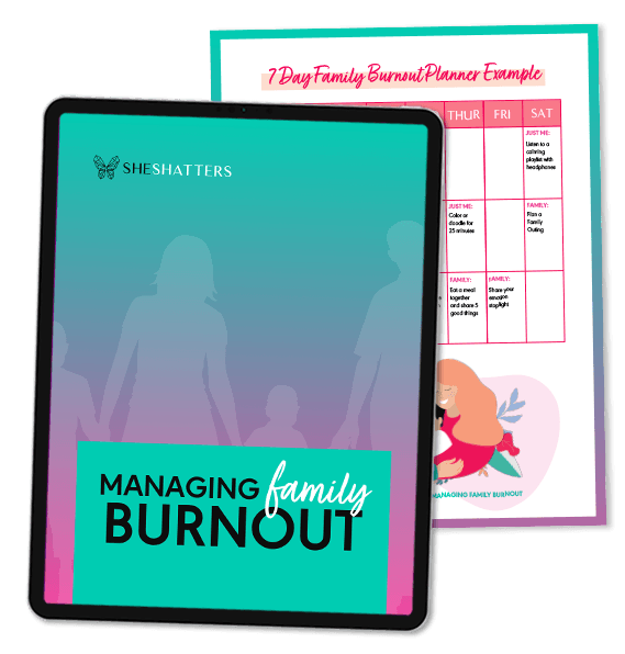 Family Burnout Mockup